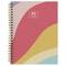 2026 Color Wave Medium Weekly Monthly Planner